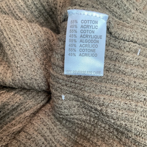 Cozy Knit Sweater in Olive Green - Picture 6 of 6